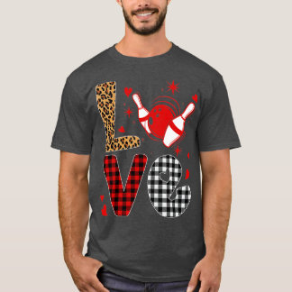 Leopard Buffalo Play Bowling Player Funny Valenti T Shirt