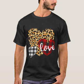 Leopard Buffalo Psted för Women Valen T Shirt