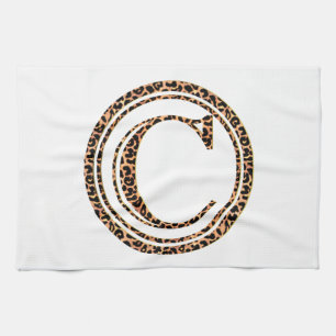 leopard C Kökshandduk