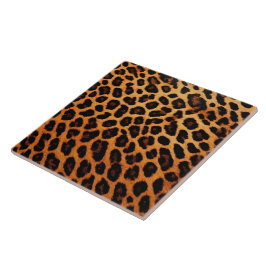 Leopard Cat Popular Animal Print Collection Kakelplatta