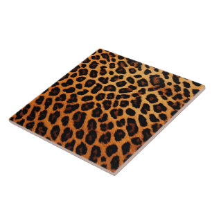 Leopard Cat Popular Animal Print Collection Kakelplatta