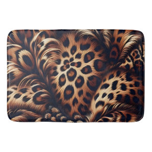 Leopard Charm: Den feta Påstående Badrumsmatta