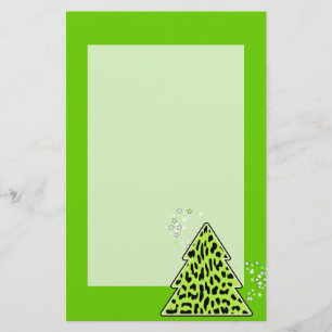 Leopard cheetah Julgran Stationery Brevpapper