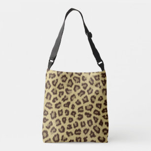 Leopard/Cheetah Print Axelväska