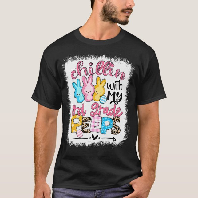 Leopard Chillin med min 3:e Klass-lärare T Shirt (Framsida)