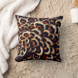 Leopard Comfort Drift in i ett Jungle-inspirerat v Kudde