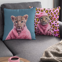 Leopard cushion jungle cat Jaguar