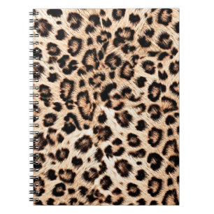 Leopard Design Mönster: Vild Elegance. Anteckningsbok