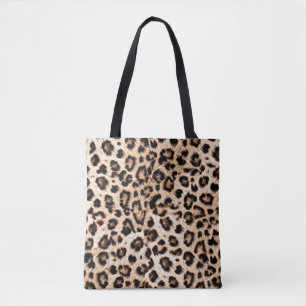Leopard Design Mönster: Vild Elegance. Tygkasse