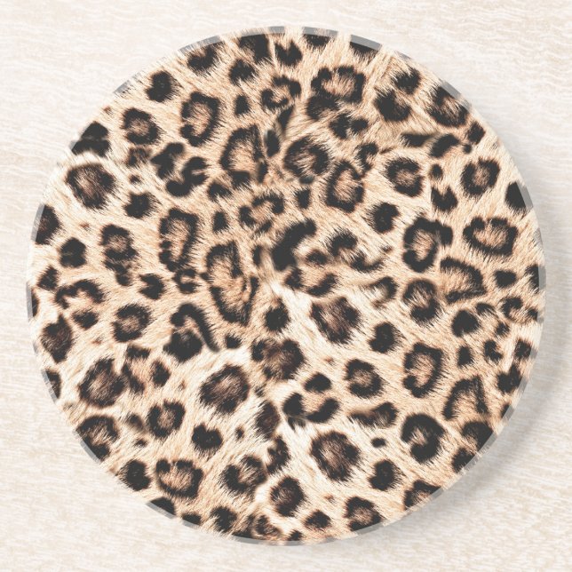 Leopard Design Mönster: Vild Elegance. Underlägg (Framsidan)