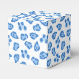 Leopard Dot in Blue Porcelain Presentaskar