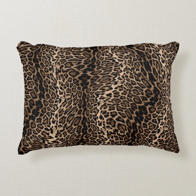 Leopard Elegant print Cushion Set Prydnadskudde (Framsidan)