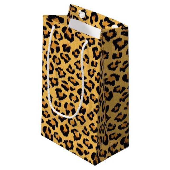 Leopard eller Jaguar Print Faux Päls Mönster (Framsidan Vinklad)