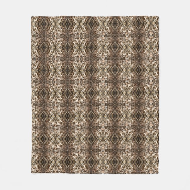 LEOPARD FLEECEFILT (Framsidan)