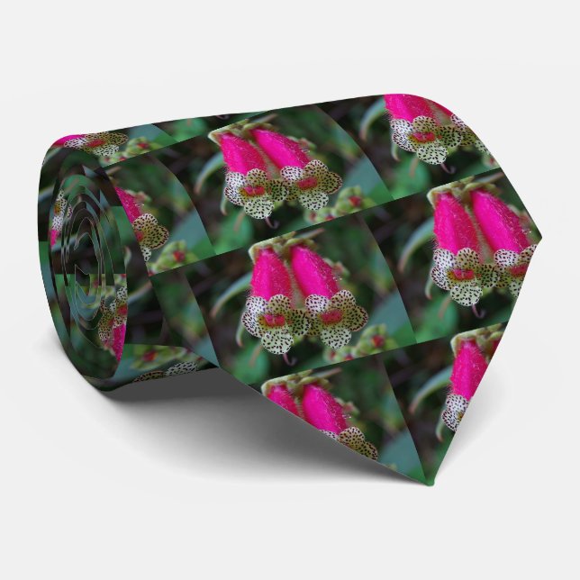 Leopard Flower Herr Tjejkeps Slips (Rullad)