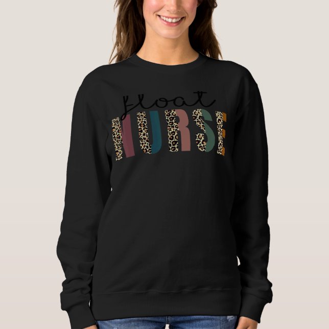 Leopard Flyter sjuksköterskeskolan Student T Shirt (Framsida)