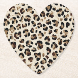 Leopard för baby shower underlägg papper