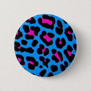 Leopard för blått för vintage för Corey Knapp