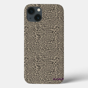 Leopard för fall för HAMbWG Fodral-Kompis knappt