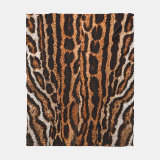 leopard fur background texture fleecefilt (Framsidan)