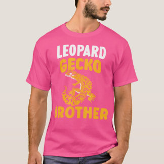 Leopard Gecko Brother Lizard Reptile Lizards Leopa T Shirt