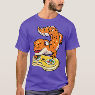 Leopard Gecko Gamer T Shirt