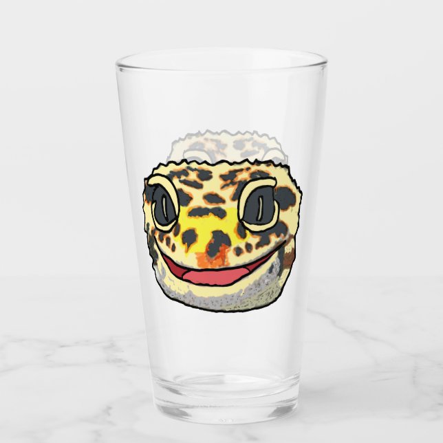 Leopard Gecko Glaskopp (Framsida)