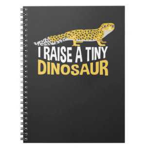 Leopard Gecko Little Dinosaur Pet Joke Lizard Anteckningsbok