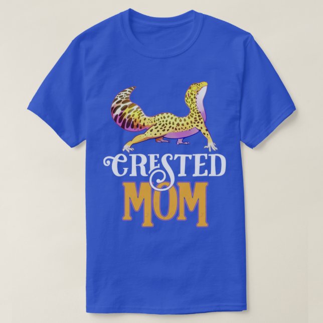 Leopard Gecko Mamma Gecko Älskare Cute leopard Rep T Shirt (Design framsida)