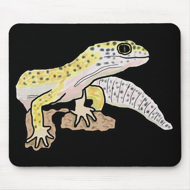 Leopard Gecko Musmatta (Framsidan)