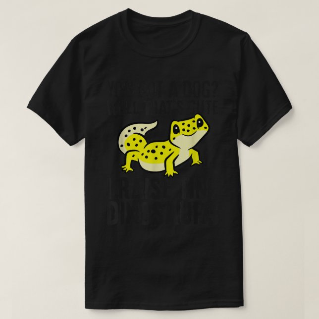 Leopard Gecko Owner Leopard Gecko Pet Leopard Geck T Shirt (Design framsida)