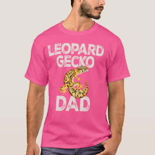 Leopard Gecko Pappa Lizard & Reptiles Common leopa T Shirt