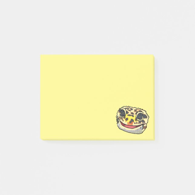 Leopard Gecko Post-it Block (Framsida)