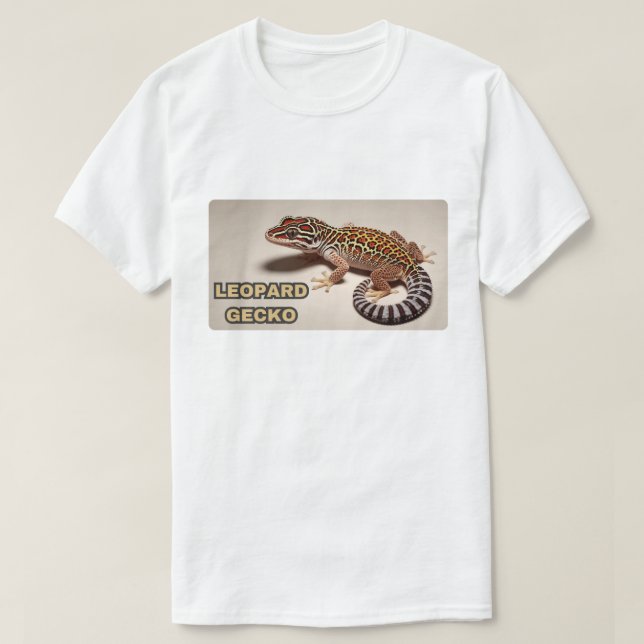 Leopard Gecko T Shirt (Design framsida)