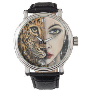 Leopard Girl Watch Watch Armbandsur