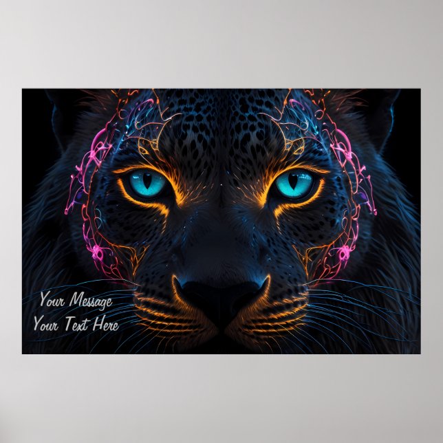 Leopard Guardian Poster (Framsidan)
