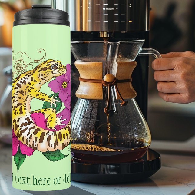 Leopard Gult Gecko Grönt (Skapare uppladdad)