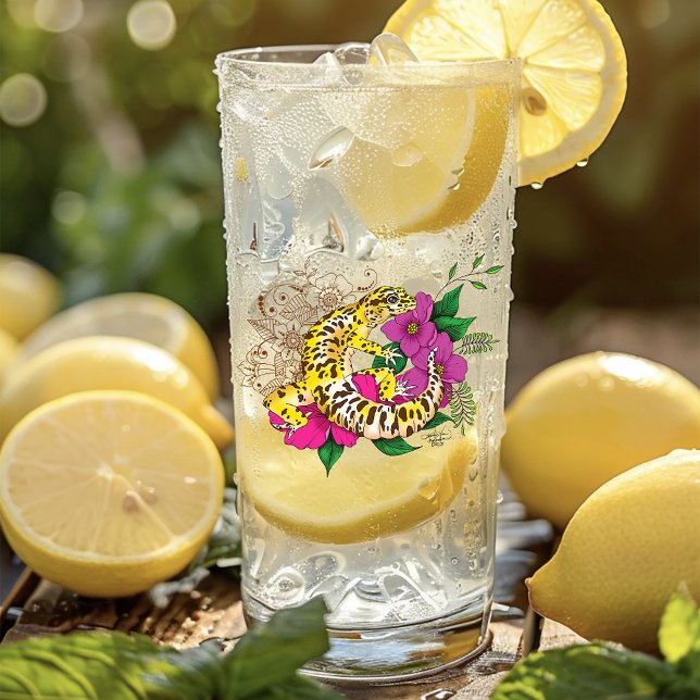 Leopard Gult Gecko Grönt Glaskopp (Skapare uppladdad)