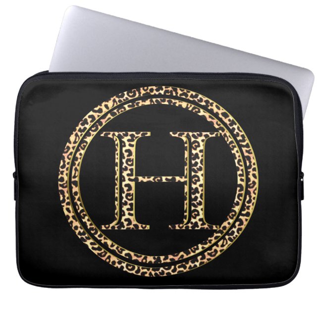 Leopard H Laptop Fodral (Framsidan)