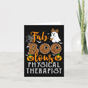 Leopard Halloween-kostym för fysisk terapi F Kort