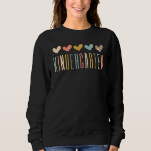Leopard Heart Förskollärare Elev 1:a Dag T Shirt