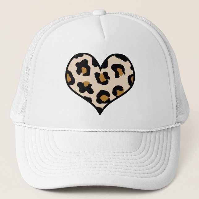 Leopard Heart Keps (Framsida)