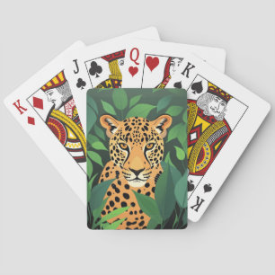 Leopard i Jungle Casinokort