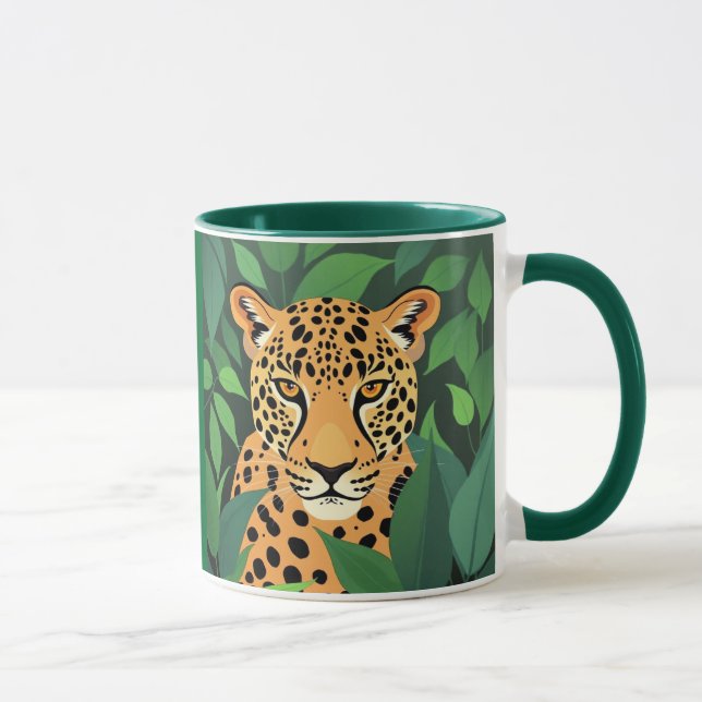 Leopard i Jungle Mugg (Höger)