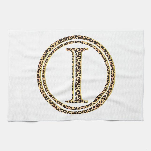 leopard I Kökshandduk (Horisontell)