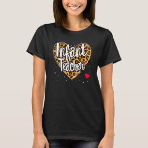 Leopard Infant Teacher Squad Back to school Teach T Shirt
