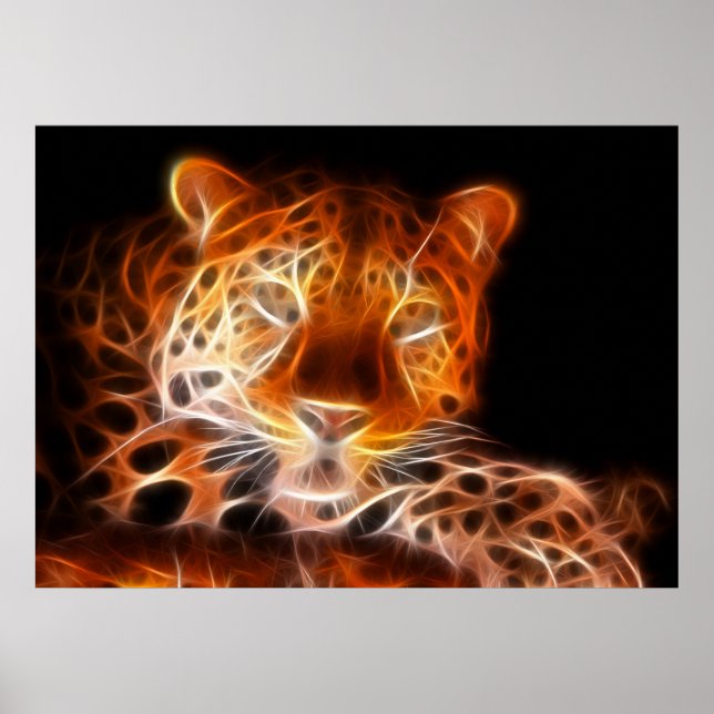 Leopard Intimifying look Poster (Framsidan)