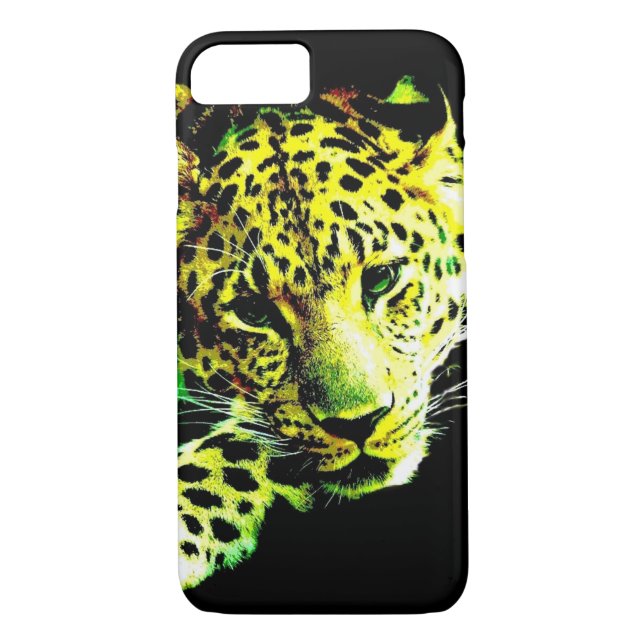 Leopard iPhone 7 Fodral Case-Mate iPhone Skal (Baksida)