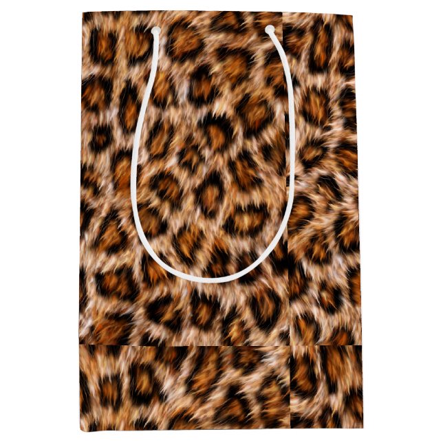 Leopard Jaguar Cat Brown Päls Mönster-24609 (Framsidan)