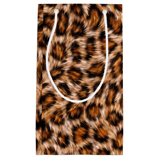 Leopard Jaguar Katt Brun Päls Mönster (Framsidan)
